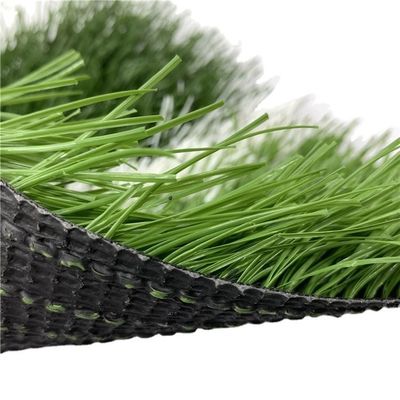60 میلی متر فوتبال چمن مصنوعی مقاوم در برابر اشعه ماوراء بنفش PE زمین سبز