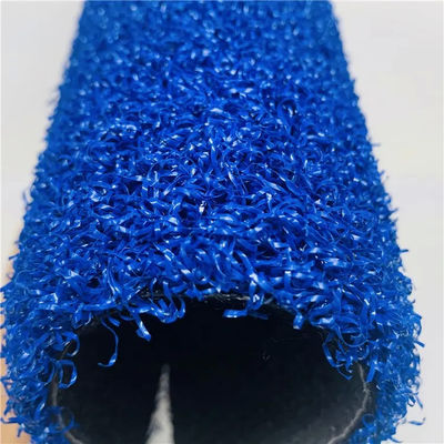 چمن مصنوعی زمین تنیس پادل نخ آبی رنگی 15mm